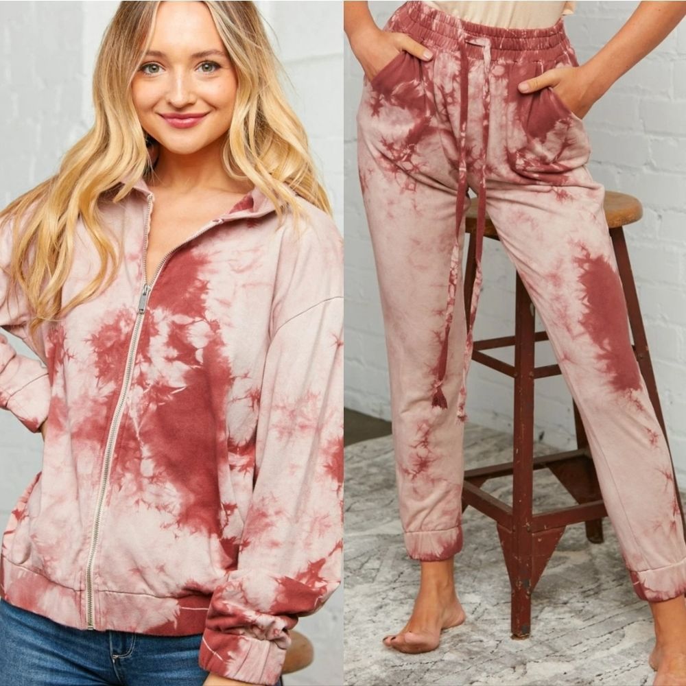 Pink Tie Dye Jacket - Picture 2 of 6